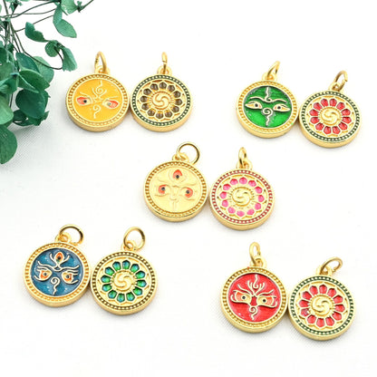 ZenHima Gold-tone Enamel - ZENHIMA